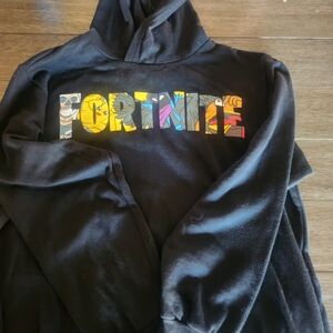 Fortnite Kids Black Graphic Hoodie
